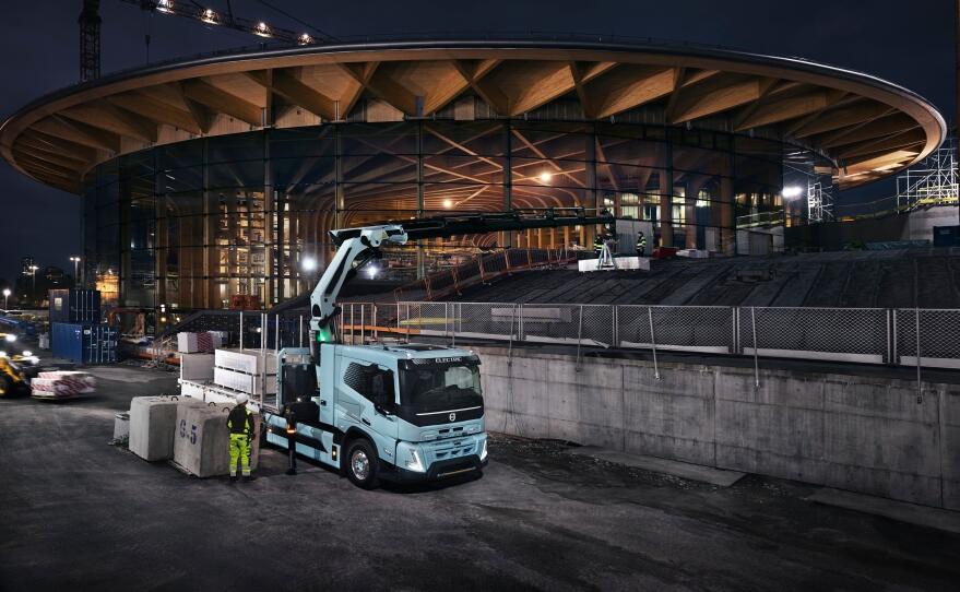 Elektrisch bouwtrucks Volvo
