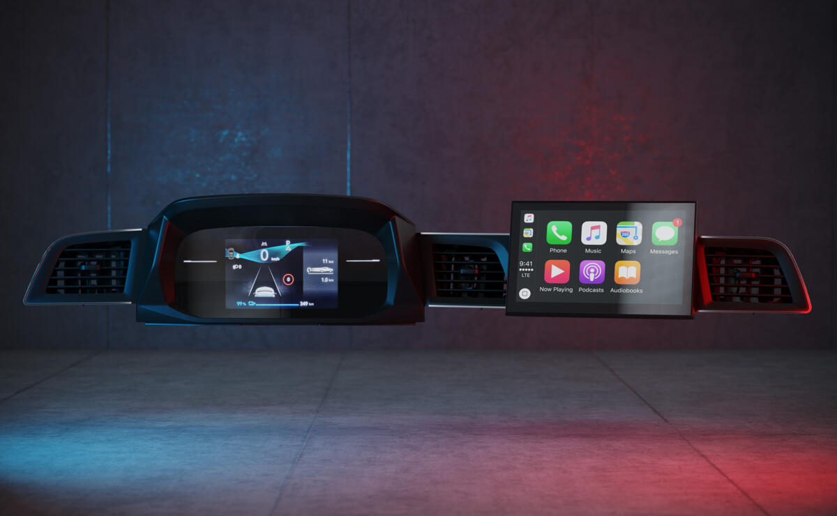 Renault Trucks E-Tech Master dashboard