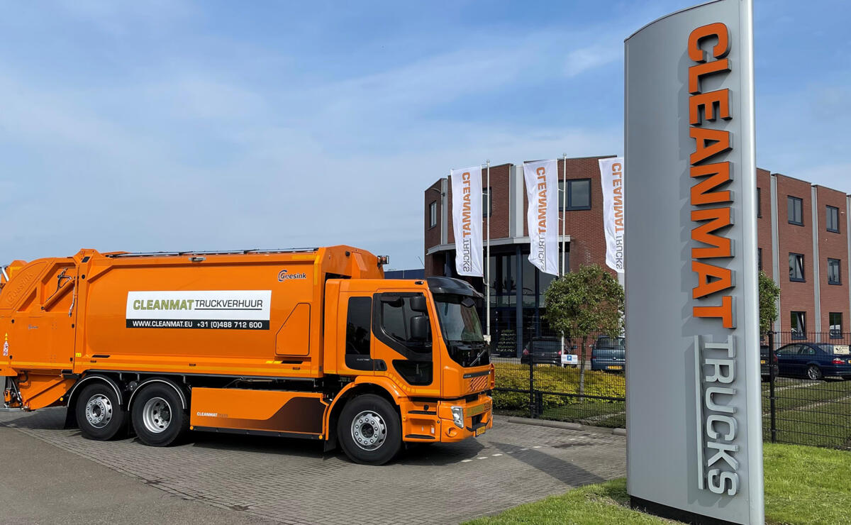 Clean Mat Truckverhuur Volvo FE Electric header
