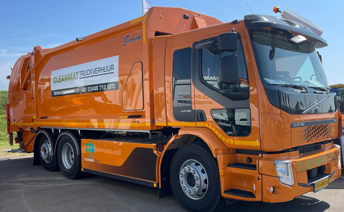 Volvo FE Electric Clean Mat Truckverhuur