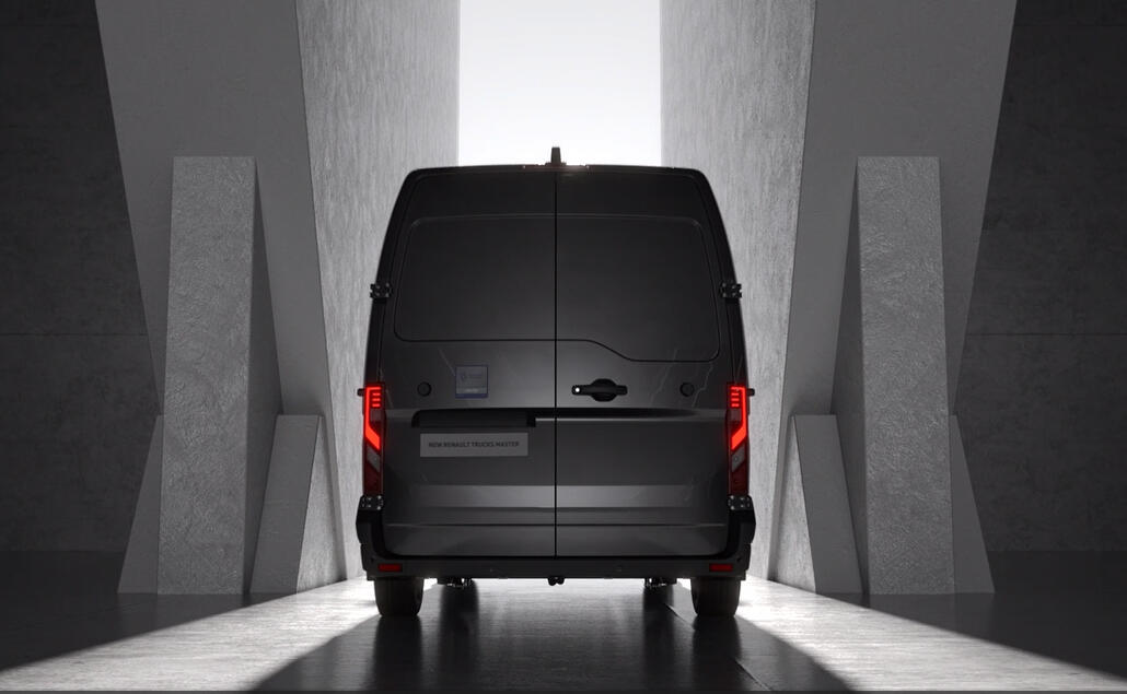 Renault Trucks E-Tech Master achterzijde
