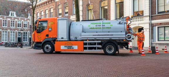 De Renault Trucks E-Tech D in bedrijf op het Domplein_header