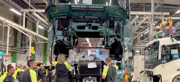 Volvo Trucks serieproductie zware elektrische trucks Volvo Trucks serieproductie zware elektrische trucks