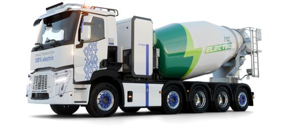 Renault Trucks E-Tech C 10x4 Mixer Schwing Stetter
