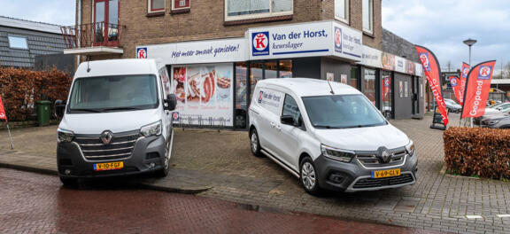 Renault Master en Renault Kangoo voor Slagerij van der Horst Renault Master en Renault Kangoo voor Slagerij van der Horst