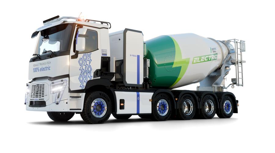 Renault Trucks E-Tech C 10x4 Mixer Schwing Stetter Renault Trucks E-Tech C 10x4 Mixer Schwing Stetter
