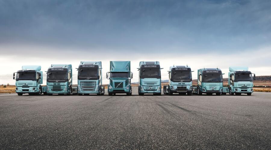 Volvo Trucks Electric header Volvo Trucks Electric header