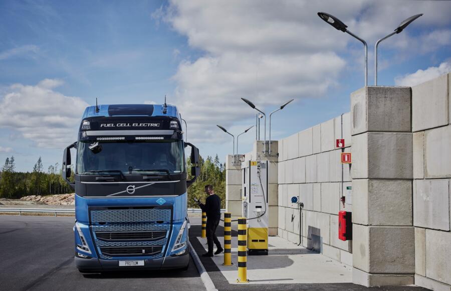 Volvo FH Fuel Cell Electric station Volvo FH Fuel Cell Electric station