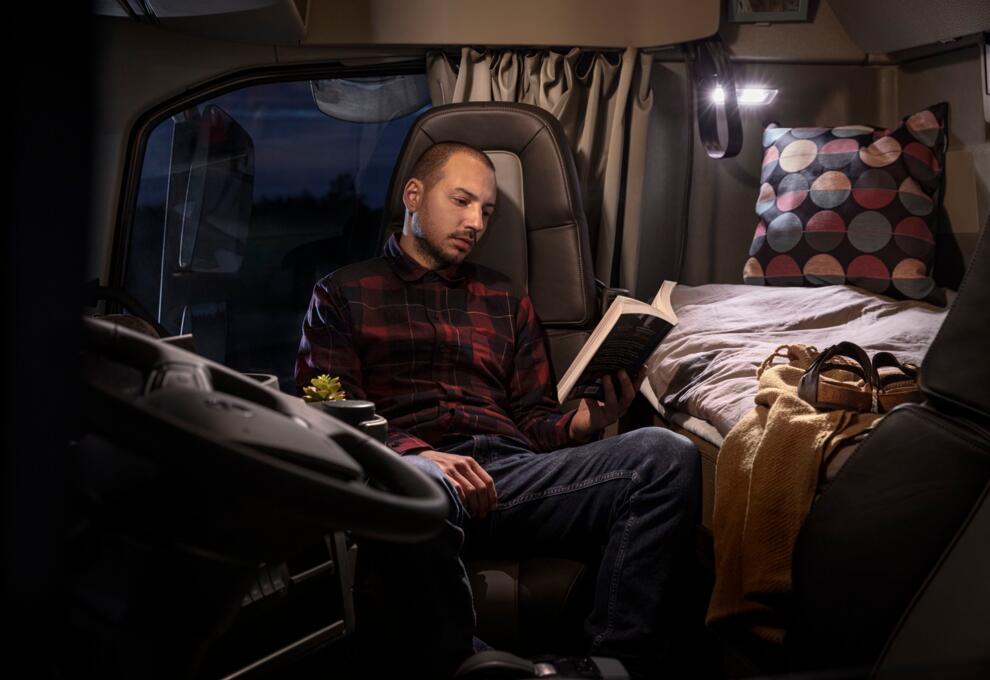 Volvo FH16 - interieur - slaapcabine